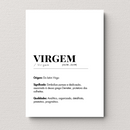 Quadro Decorativo | Signo Virgem | Essência Estelar