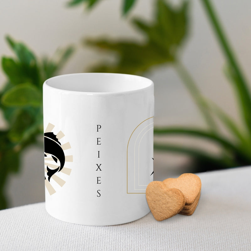 Caneca de Signos Peixes | Astro Boho