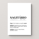 Quadro Decorativo | Signo Sagitário | Essência Estelar