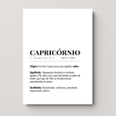 Quadro Decorativo | Signo Capricórnio | Essência Estelar