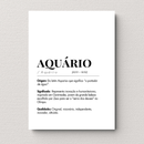 Quadro Decorativo | Signo Aquário | Essência Estelar