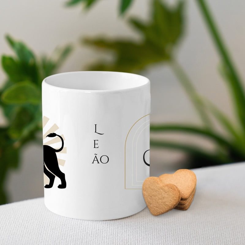 Caneca de Signos Leão | Astro Boho