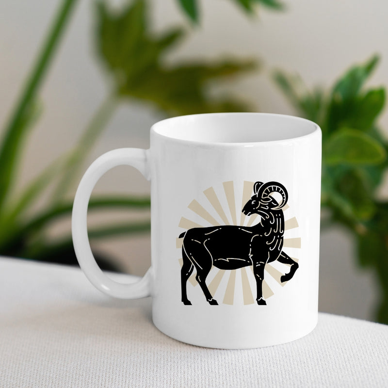 Caneca de Signos Áries | Astro Boho