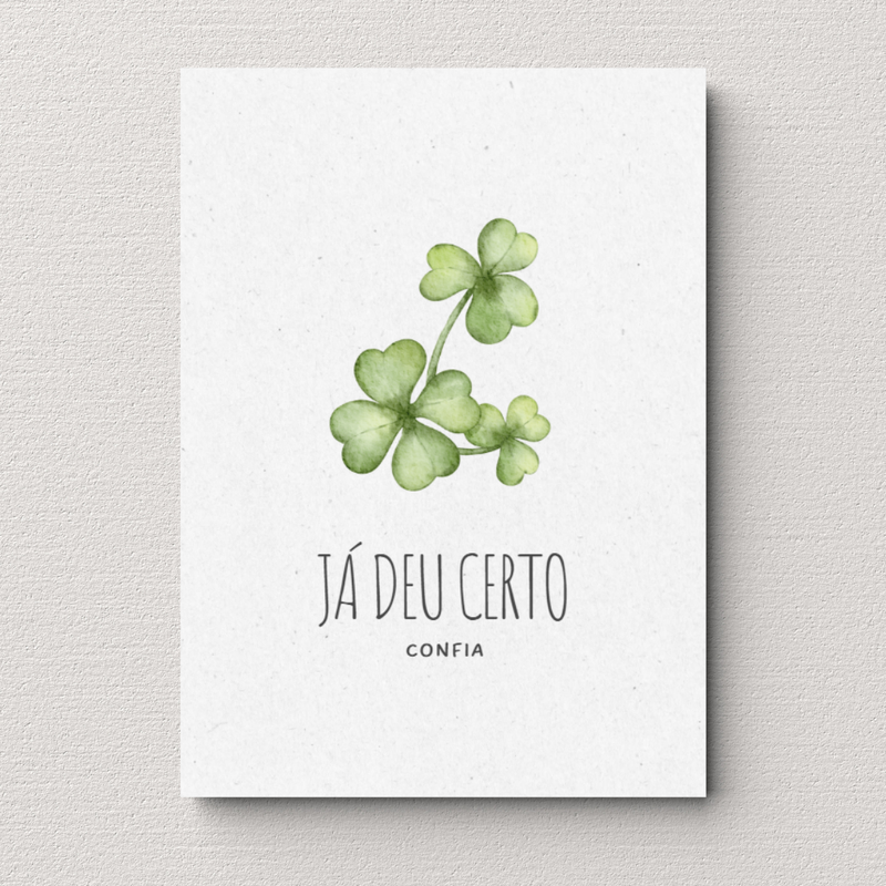 Quadro Decorativo | Já Deu Certo