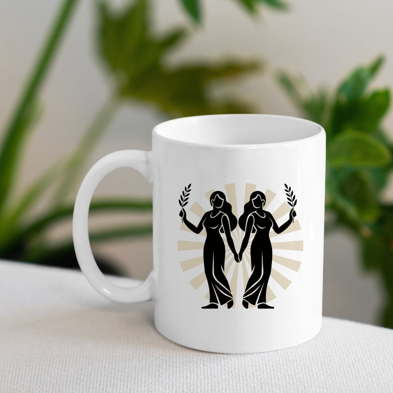 Caneca de Signos Gêmeos | Astro Boho