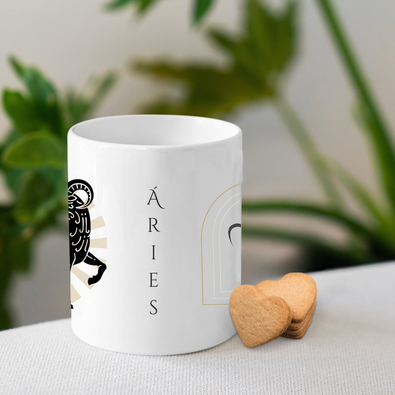 Caneca de Signos Áries | Astro Boho