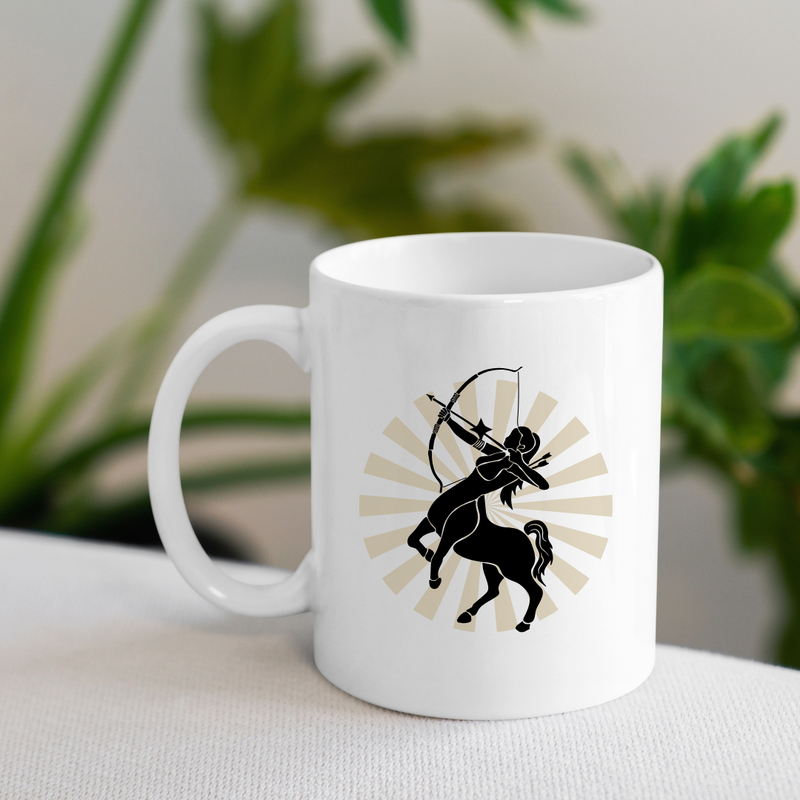 Caneca de Signos Sagitário | Astro Boho