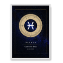 Quadro Mapa Astral | Todos os Signos | 100% Personalizado