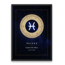 Quadro Mapa Astral | Todos os Signos | 100% Personalizado