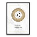 Quadro Mapa Astral | Todos os Signos | 100% Personalizado