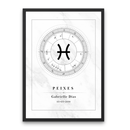 Quadro Mapa Astral | Todos os Signos | 100% Personalizado