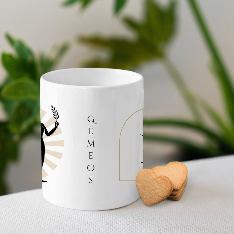 Caneca de Signos Gêmeos | Astro Boho