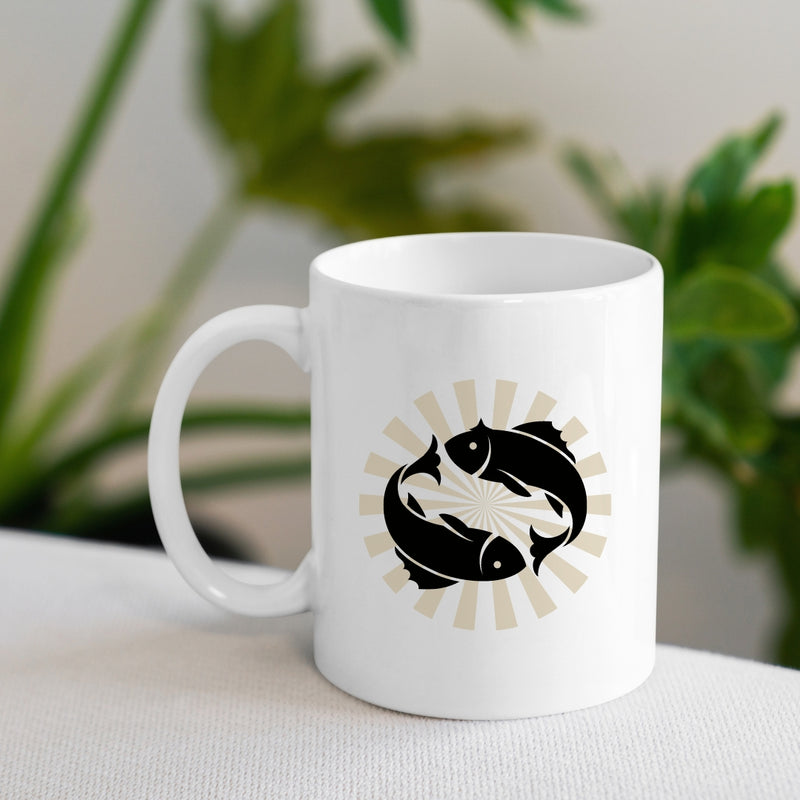 Caneca de Signos Peixes | Astro Boho