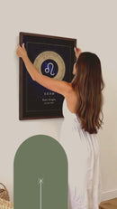 Quadro Mapa Astral | Todos os Signos | 100% Personalizado